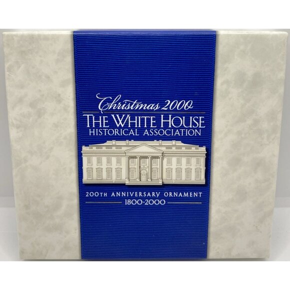 Vintage Christmas Collectible Ornament By The White House Historical Association - Picture 4 of 16